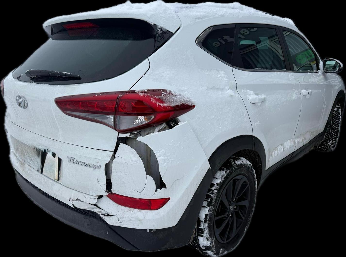 Hyundai Tucson avariat